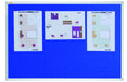 Best Value Franken PT130503 180 x 120 cm X-tra!Line Felt Pin Board - Blue