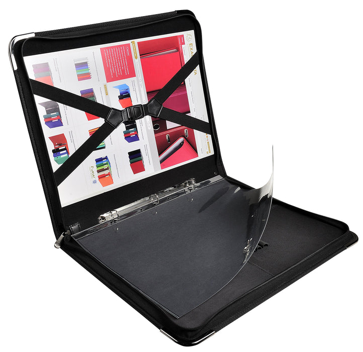 Best Value Clairefontaine Goldline Display Sleeves Polypropylene Reinforced 150 Micron, Three Hole A3 Clear, Ref PDSA3Z, Pack of 10