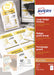 Best Value Avery Badges + Plus 5052Printable Inserts 148x105mm-Clear (4834xl)