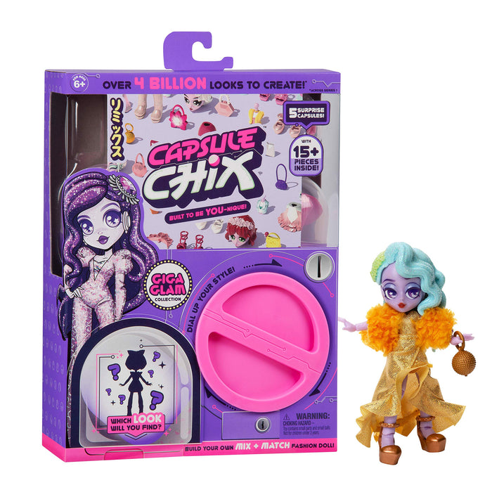Capsule Chix S1 - Build Your Own Surprise Doll - Giga Glam /36316/
