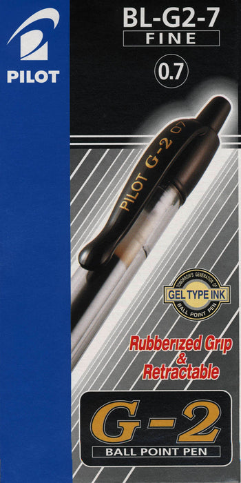 Best Value Pilot G207 Retractable Gel Rollerball 0.7 mm Tip - Black, Box of 12