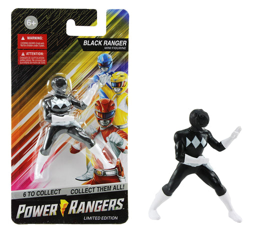 Power Rangers Mini Figure Limited Edition - Black Ranger 2.5in