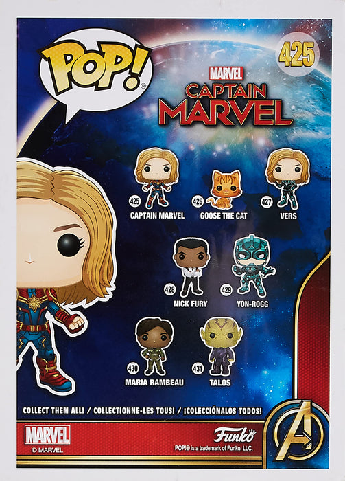 POP! Bobblehead: Marvel - Captain Marvel - 425 /36341/