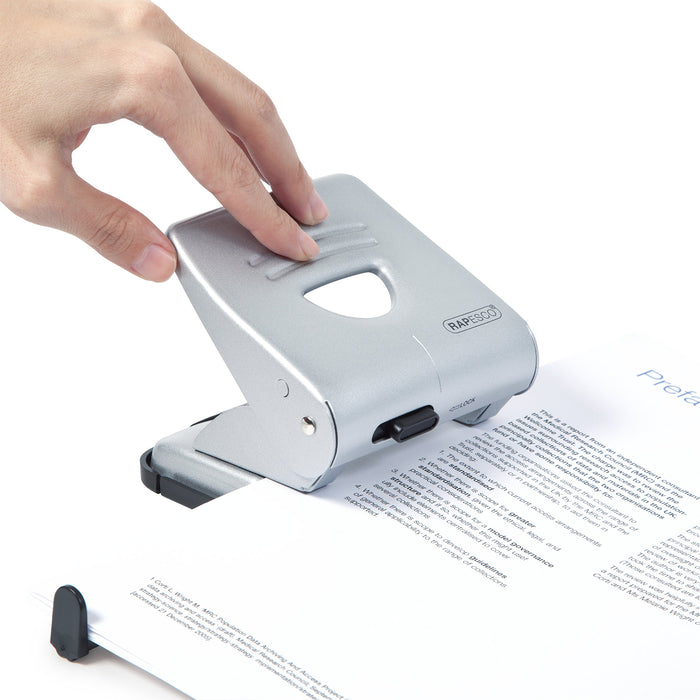 Best Value Rapesco Hole Punch - 827-P, 30 Sheet Capacity (Silver)