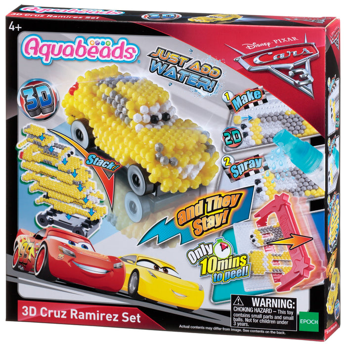 AQUABEADS CARS 3 3D CRUZ RAMIREZ SET