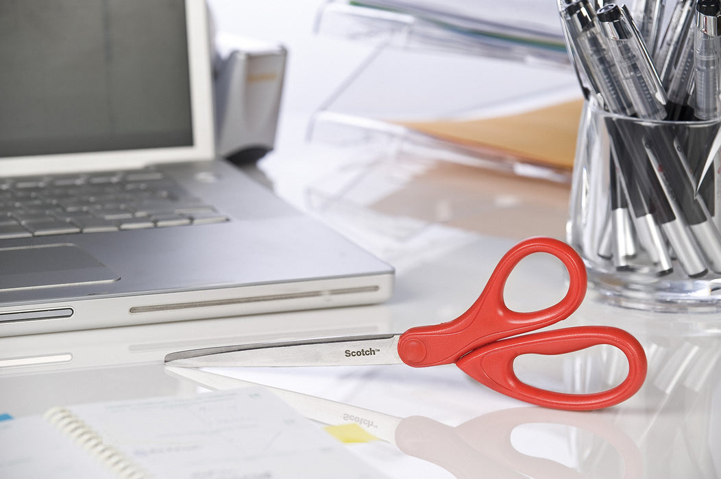 Scotch Scissors Universal Stainless Steel Red 180 mm