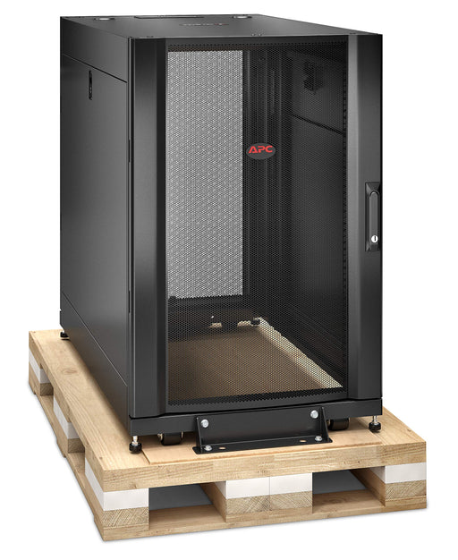 APC NetShelter SX - Rack cabinet - black - 18U - 19" - for P/N: SURT48RMXLBP