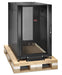 APC NetShelter SX - Rack cabinet - black - 18U - 19" - for P/N: SURT48RMXLBP