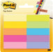 Best Value Post-it Page Markers 12.7 x 44.4 mm Self-adhesive document flags in assorted bright colours, Pack of 10 pads (50 markers per pad)