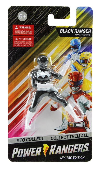 Power Rangers Mini Figure Limited Edition - Black Ranger 2.5in
