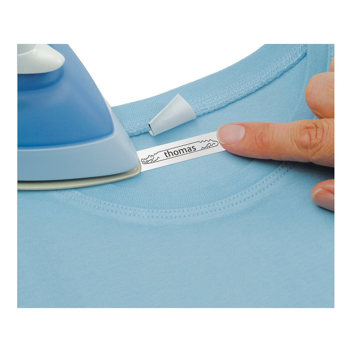 Best Value Dymo LetraTag Fabric Label Tape, 12 mm x 2 m Roll - White