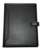 Best Value Monolith Leather Look PU Conference Folder with A4 Pad - Black
