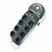 APC Performance SurgeArrest PL8VT3 - Surge protector - AC 230 V - output connectors: 8 - Germany - black