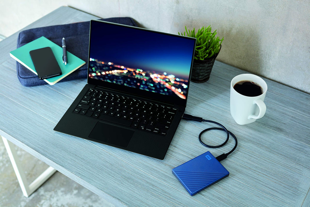 Best Value WD 2 TB My Passport Ultra, USB-C ready Blue