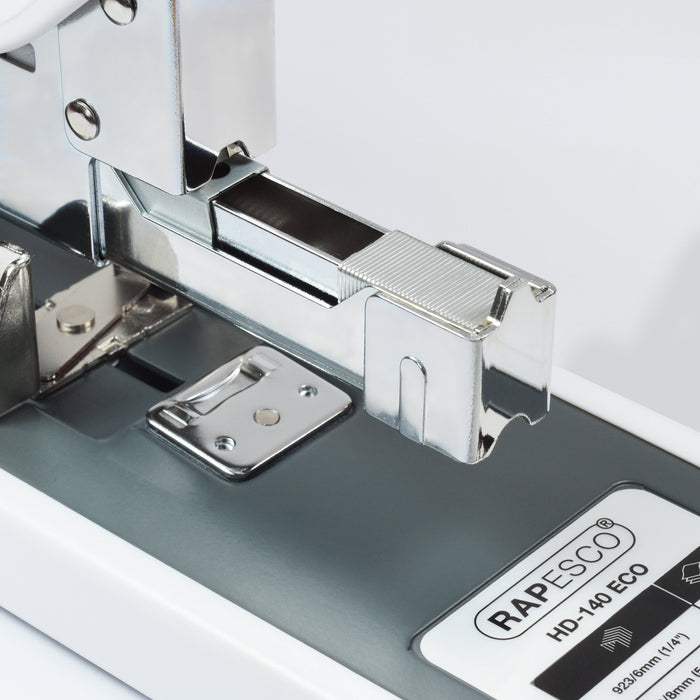 Best Value Rapesco 1396 ECO HD-140 Heavy Duty Stapler, 140 Sheet Capacity - Soft White