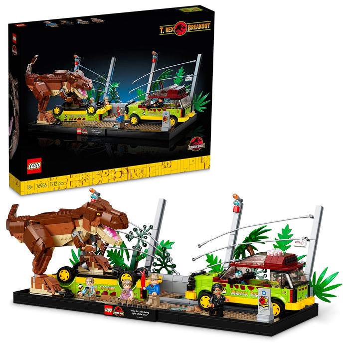 LEGO Jurassic World 76956 T-Rex Breakout
