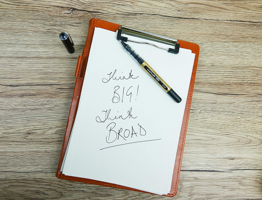 Best Value uni-ball Eye Broad UB-150-10 Rollerball pen, 1mm nib, Black ink, box of 12