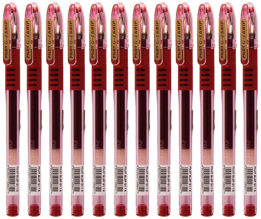 Best Value G107 Grip Gel Rollerball 0.7 mm (Pack of 12) - Red