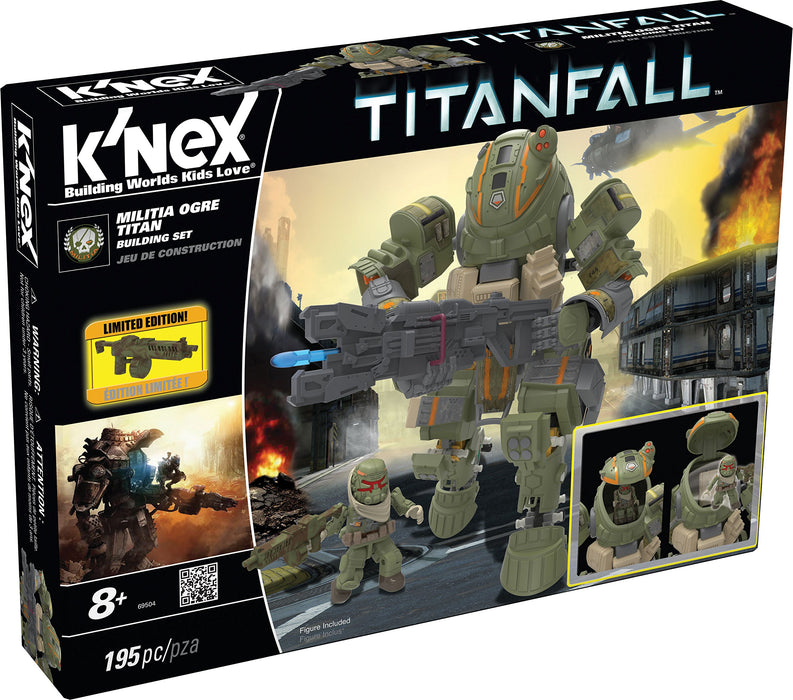 K'Nex KNEX - Titanfall Militia Ogre Titan Building Set //41078-69815
