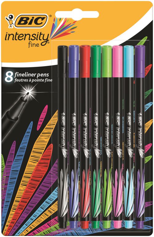Best Value Bic Intensity Fine Assorted PK8