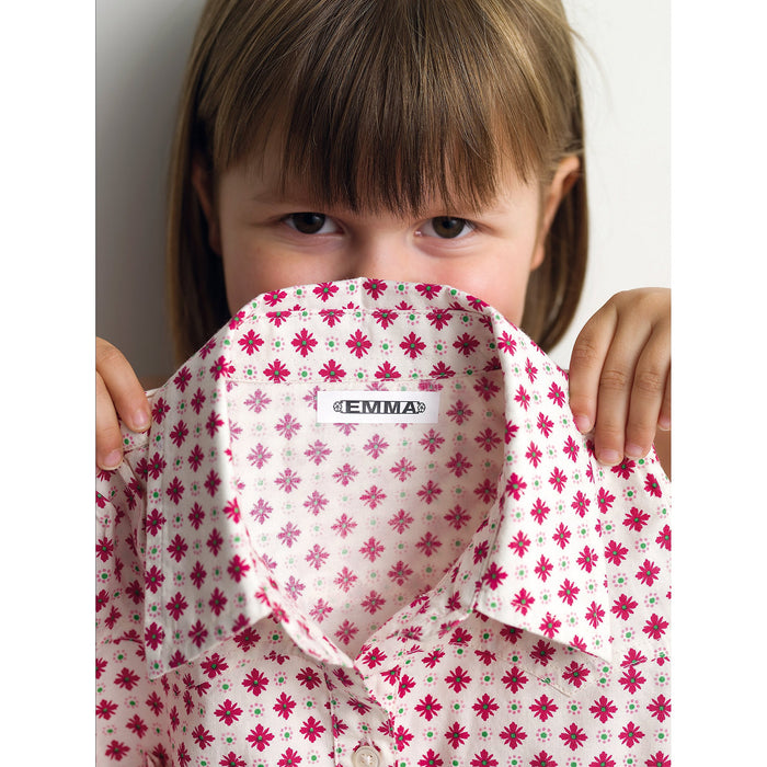 Best Value Dymo LetraTag Fabric Label Tape, 12 mm x 2 m Roll - White