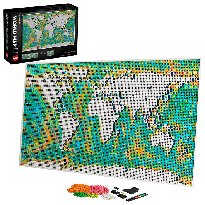 LEGO Art 31203 World Map