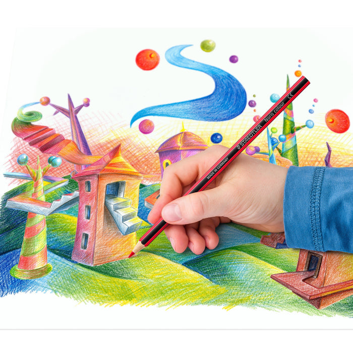 Best Value Staedtler 185 C24 Noris Colour Colouring Pencil - Assorted Colours