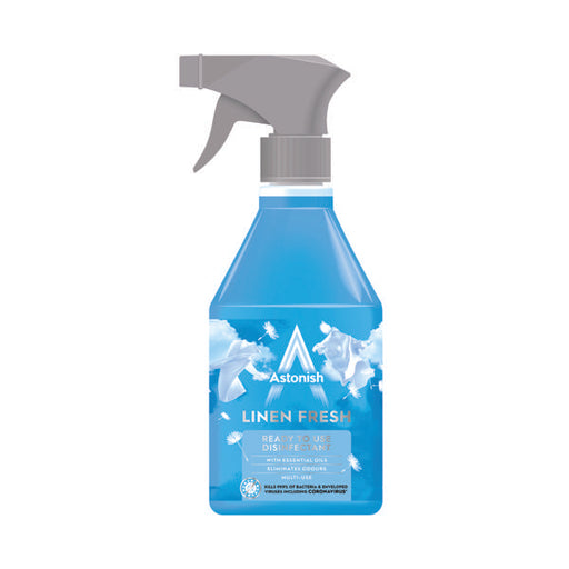 Astonish Ready to Use Disinfectant 550ml Linen (Pack of 12) AST21252