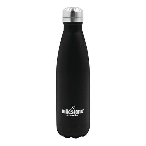 Drinking Bottle Double Walled Stainless Steel 500ml Black 52100