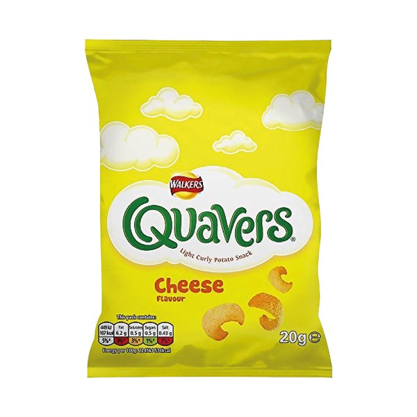 Walkers Quavers 20g (Pack of 32) 122007