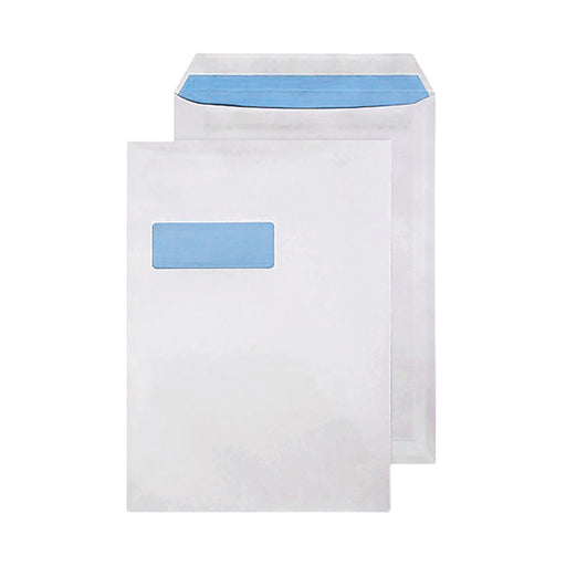 Blake PurelyEveryday C4 90gsm Seal White Window Envelopes (Pack of 50) 12892/50PR