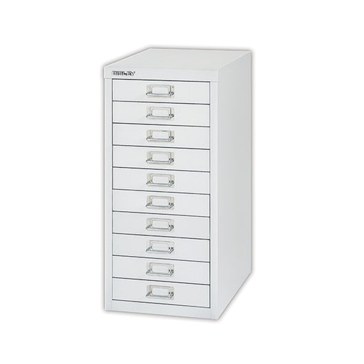 Bisley 10 Multidrawer Cabinet 279x380x590mm Silver BY40500
