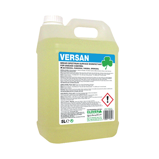 Clover Versan Broad Spectrum Surface Disinfectant 5 Litre 260