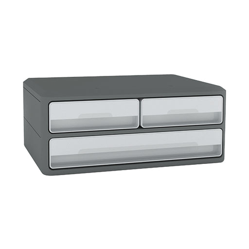 CEP MoovUp 3 Drawer Module Polystyrene Grey 1090216361