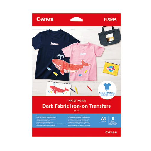Canon Dark Fabric Iron-On Transfers A4 4006C002