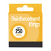 County Stationery Vinyl Reinforcements x250 (Pack of 12) C336