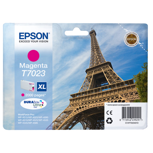 Epson T7023 High Yield Magenta Inkjet Cartridge C13T70234010 / T7023