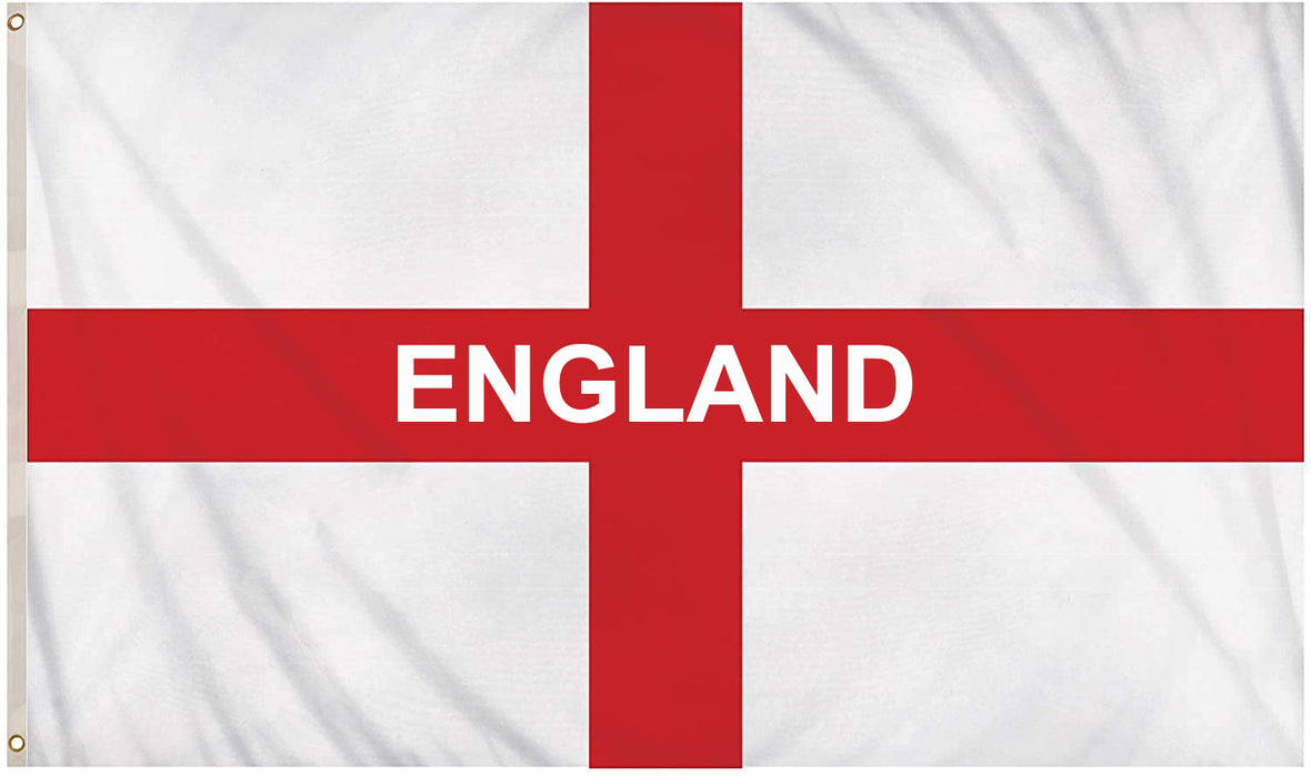 England Flag With Brass Eyelets 3ft x 2ft (152cm X 90cm)