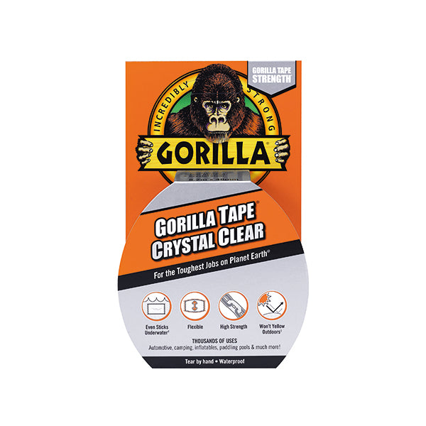 Gorilla Tape Crystal Clear 8.2m 3044701