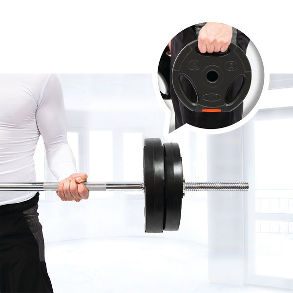 Monofit Peak Power Hantelscheiben-Set zum Gewichtheben Hantelstangen 15kg