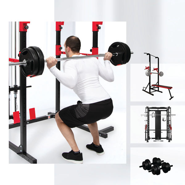 Monofit Peak Power Hantelscheiben-Set zum Gewichtheben Hantelstangen 15kg