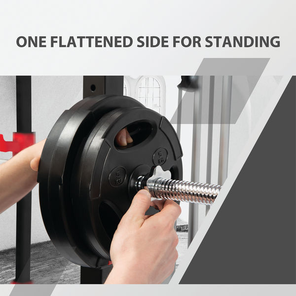 Monofit Peak Power Standard Plattengewichte Set für Gewichtheben Hantelstangen 25kg