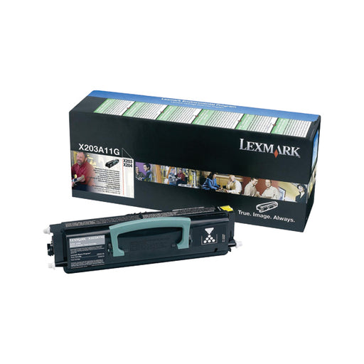 Lexmark X203 Black Return Programme Toner Cartridge X203A11G