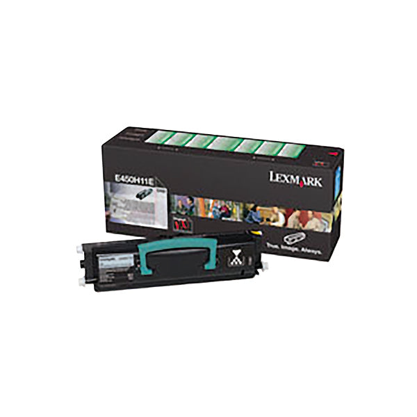Lexmark E450 Black High Yield Return Program Toner Cartridge E450H11E