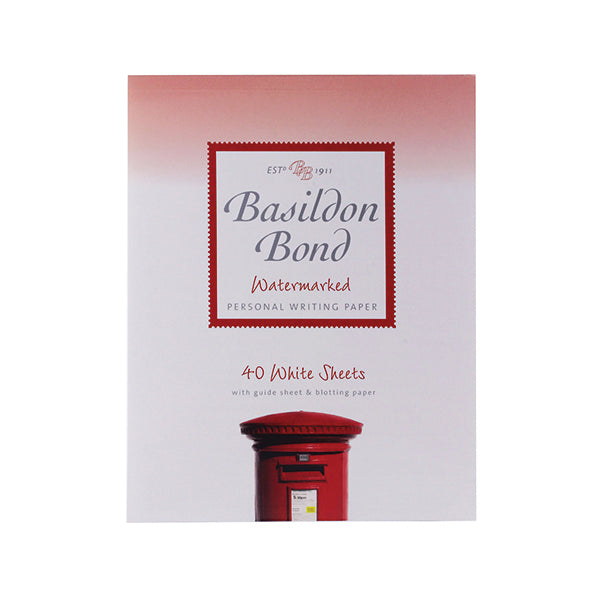 Basildon Bond Writing Pad 178 x 229mm White (Pack of 10) 100103860