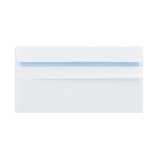 Q-Connect DL Envelopes Plain Wallet Peel and Seal 100gsm White (Pack of 500) 1P04