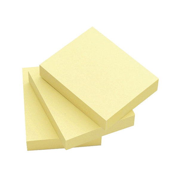 Q-Connect Quick Notes 51 x 76mm Yellow (Pack of 12) KF10501