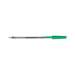 Q-Connect Ballpoint Pen Medium Green (Pack of 20) KF34045