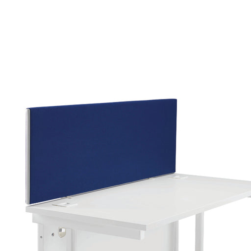 First Desk Mounted Screen 1200x25x400mm Special Blue KF74836