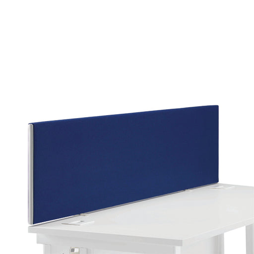 First Desk Mounted Screen 1400x25x400mm Special Blue KF74838